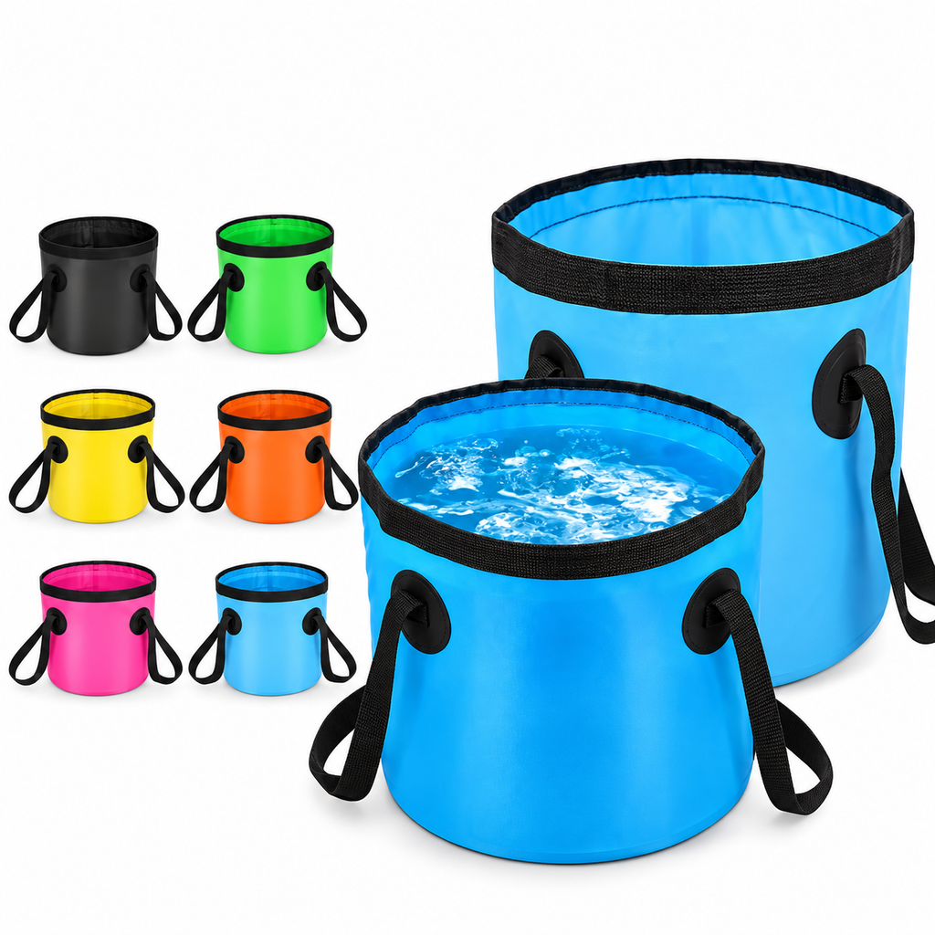 20L Collapsible Water Bucket – Portable & Foldable