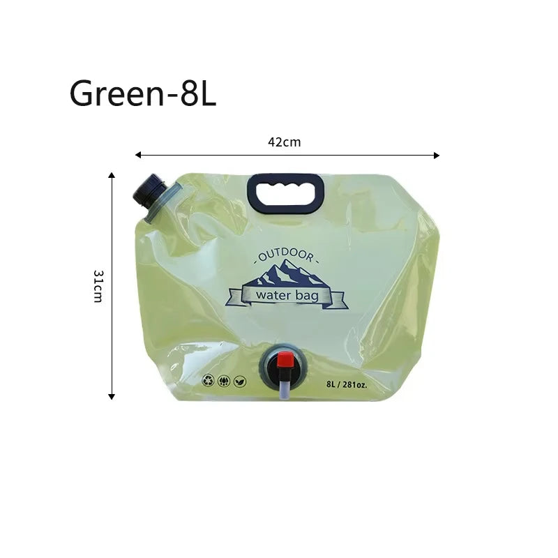 Portable Folding Water Storage Bag with Tap – Large Capacity