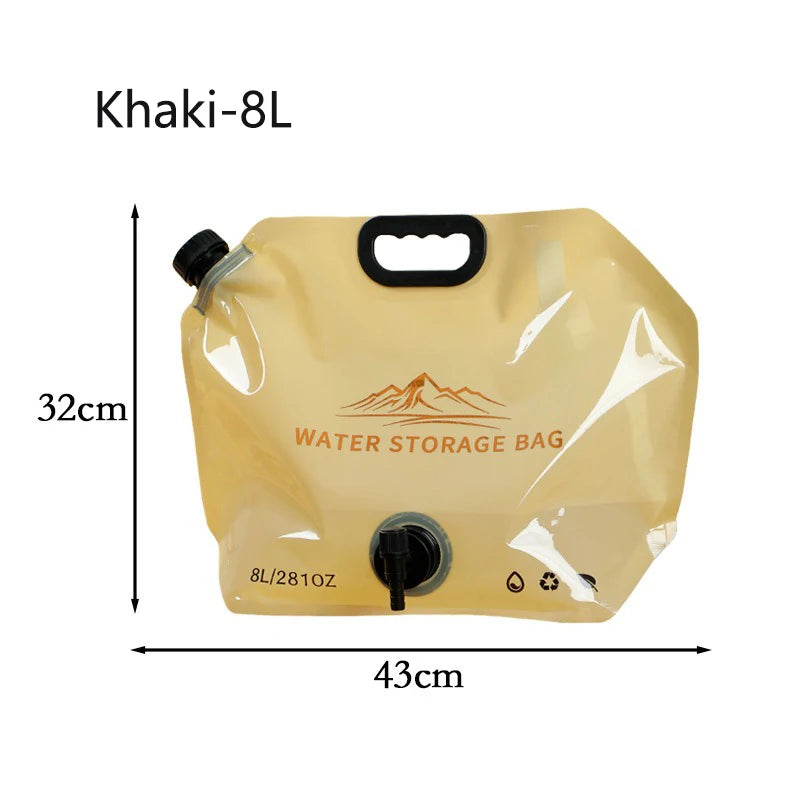 Portable Folding Water Storage Bag with Tap – Large Capacity