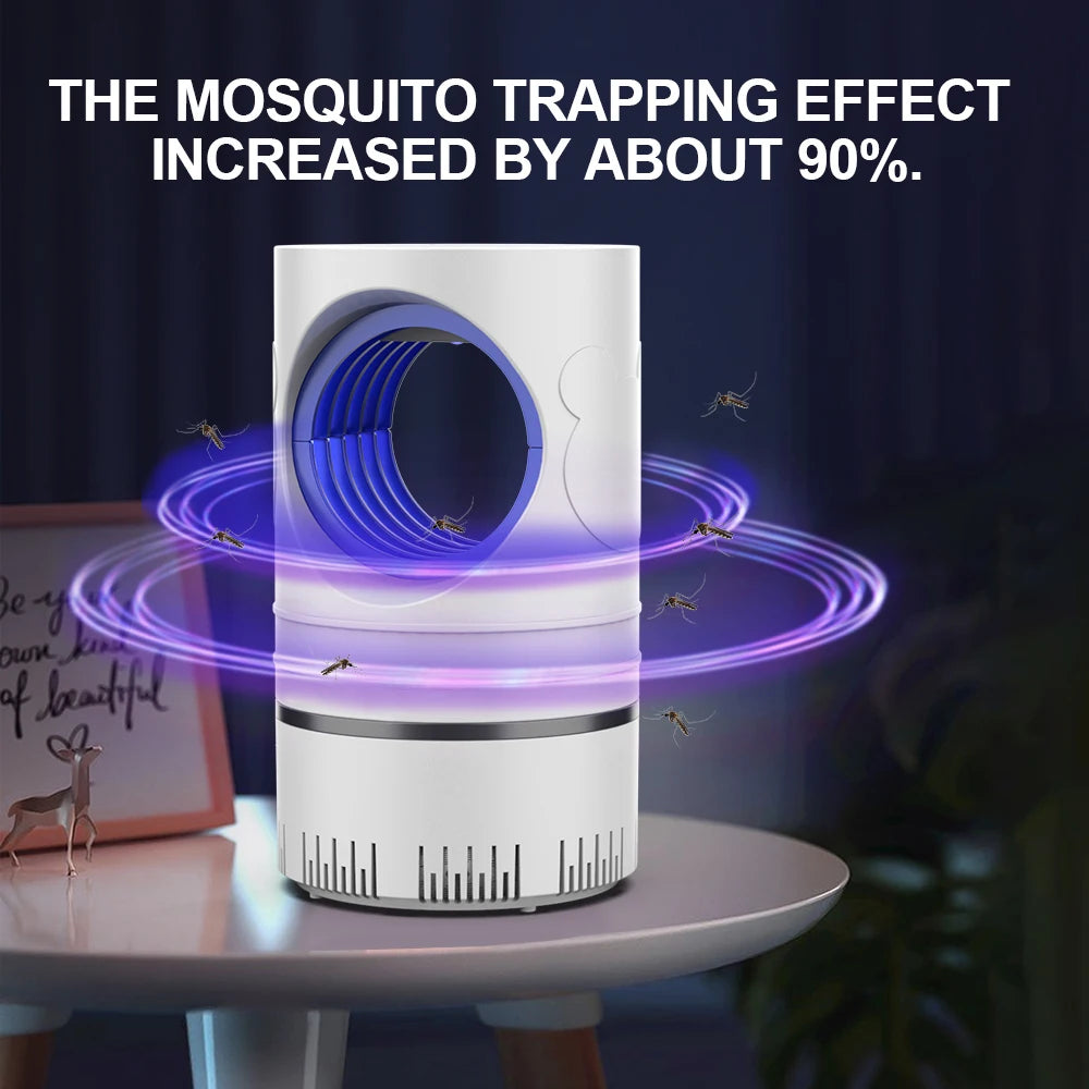 Portable USB Mosquito & Insect Killer Lamp – LED Light Trap