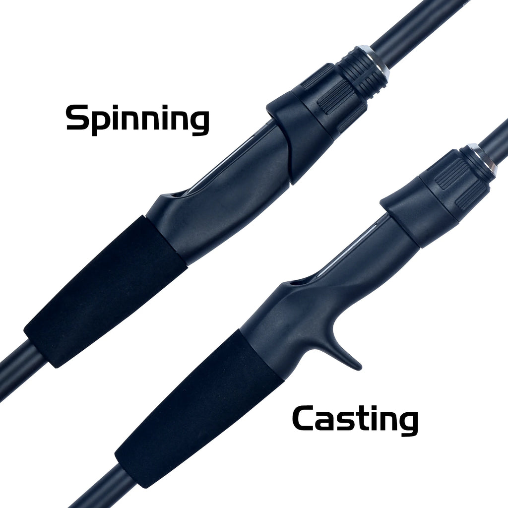Ultralight Carbon Travel Fishing Rod – Spinning & Baitcasting