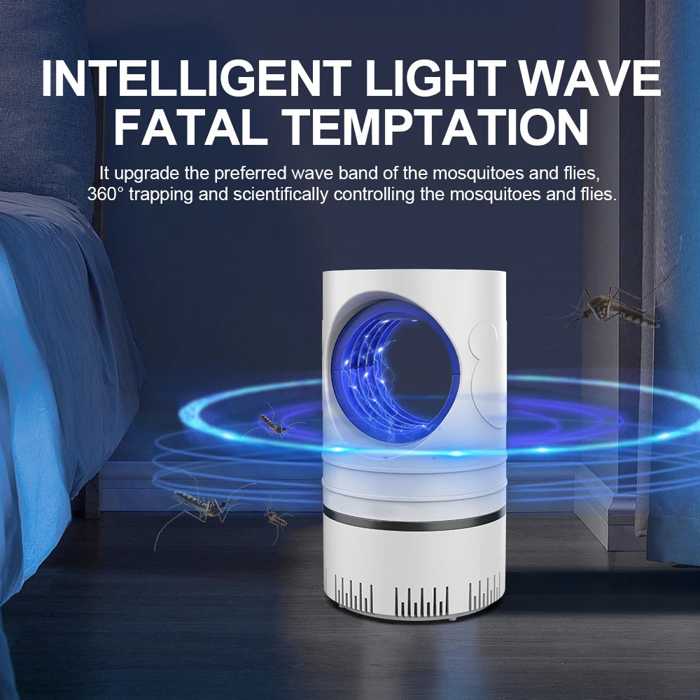 Portable USB Mosquito & Insect Killer Lamp – LED Light Trap