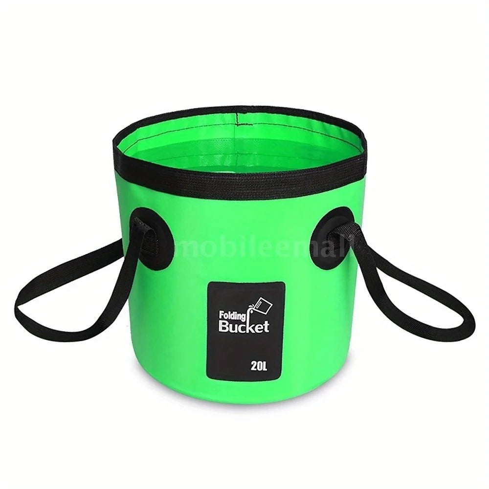 20L Collapsible Water Bucket – Portable & Foldable