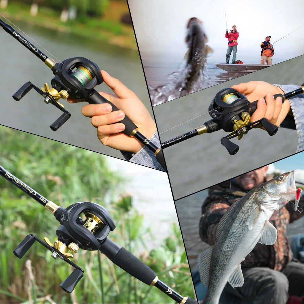 Portable Telescopic Fishing Rod & Reel Combo – 1.8–2.4m