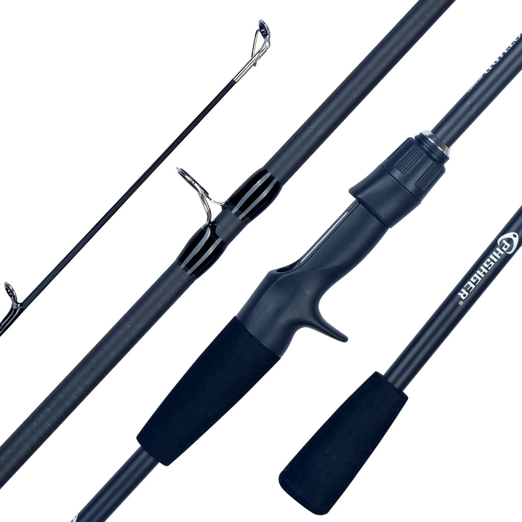 Ultralight Carbon Travel Fishing Rod – Spinning & Baitcasting