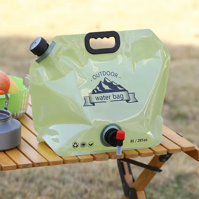 Portable Folding Water Storage Bag with Tap – Large Capacity
