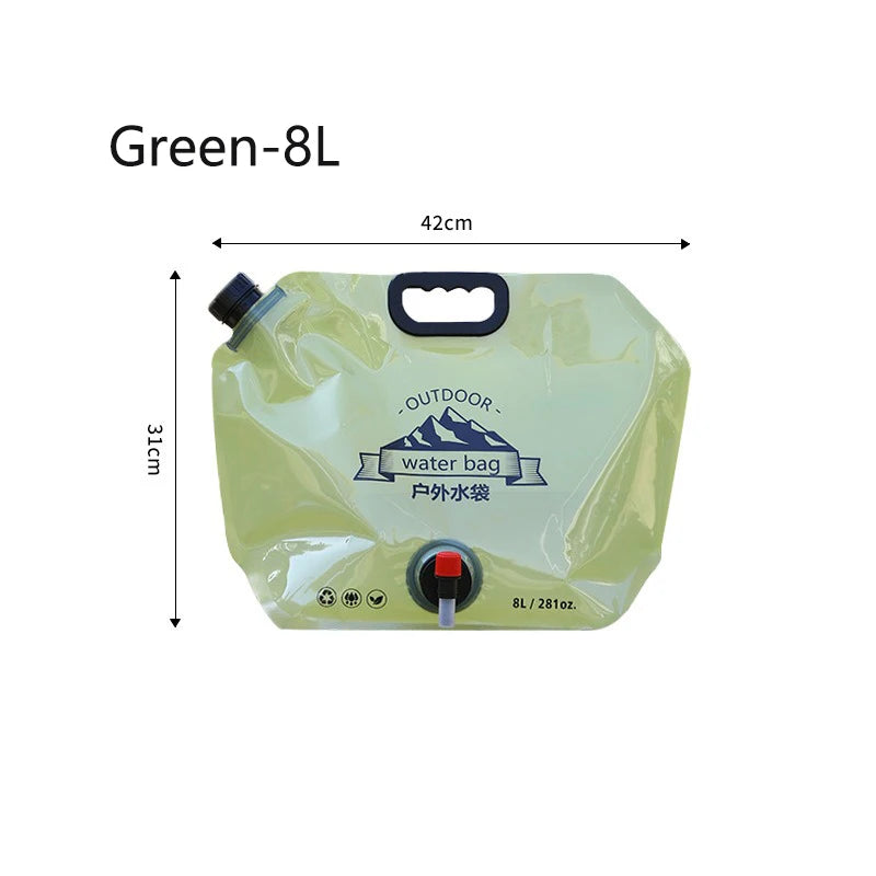 Portable Folding Water Storage Bag with Tap – Large Capacity