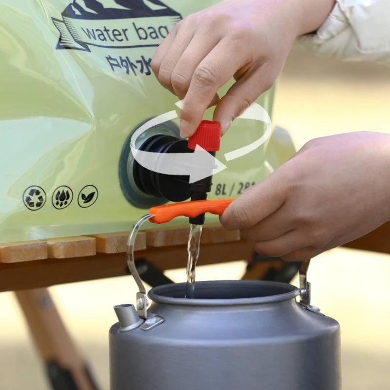 Portable Folding Water Storage Bag with Tap – Large Capacity