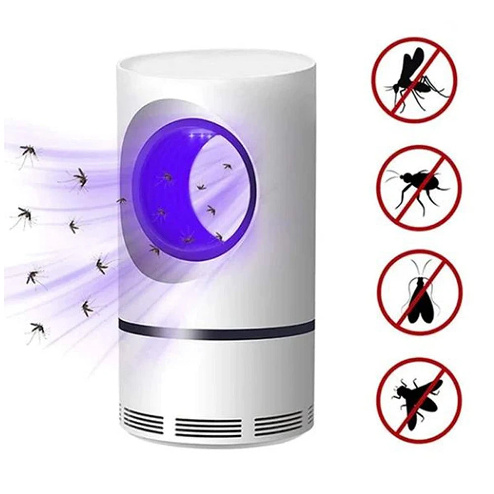 Portable USB Mosquito & Insect Killer Lamp – LED Light Trap